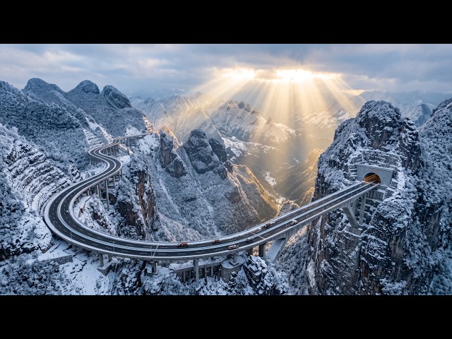 China Built A Highway Above The Clouds