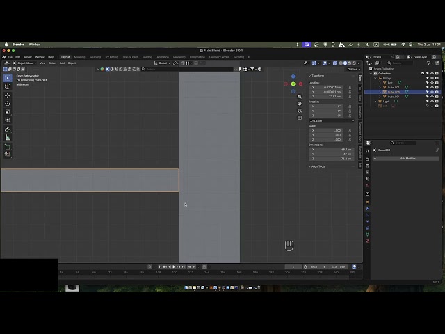 45.  Моделируем стеллаж. Тренируем работу с топологией (Blender Archviz Course Level 1)