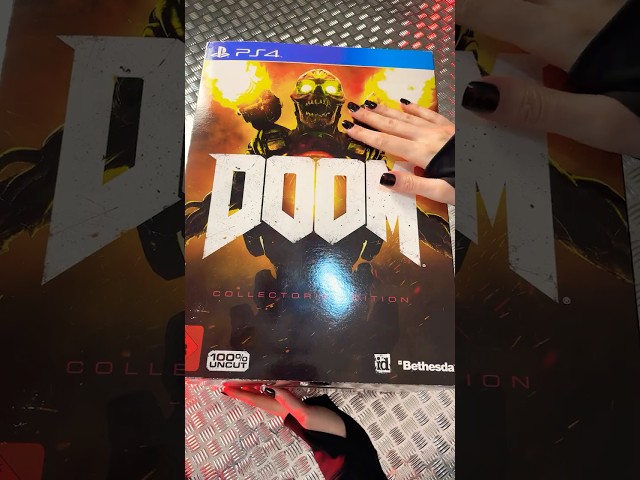 Unboxing DOOM Collector's Edition 🔥 #doom #unboxing