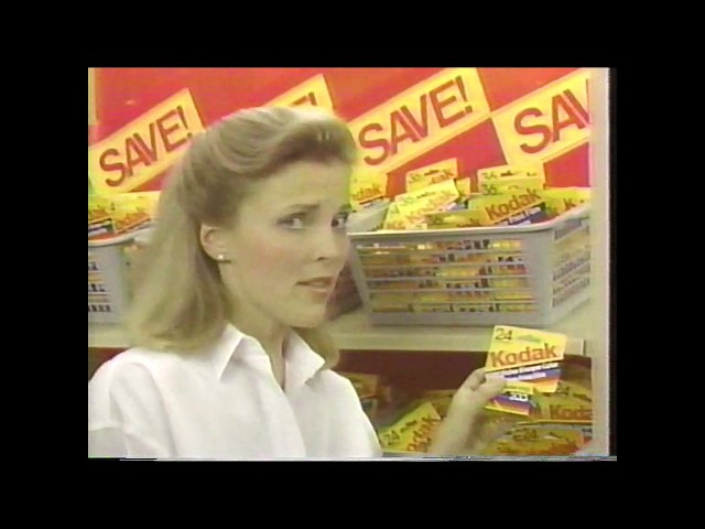 Recovered: 1987 Walmart "Rollback" Ad — Cheap Kodak Film & Maxell Tapes! [Rare VHS Rip]