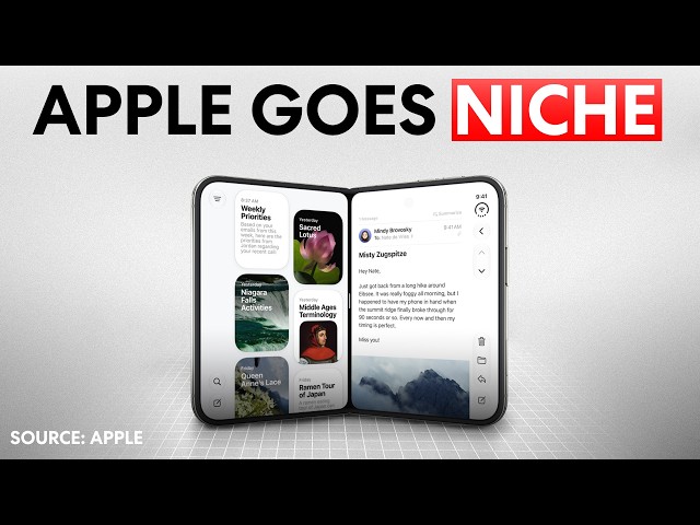 Hands-on with the $1,999 foldable iPhone, and why AT&T's CEO isn't sold