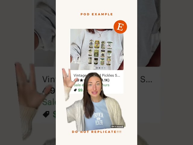 October Etsy Trends Part 2 features the product idea "Pickle Sweatshirt." eRank is showing t