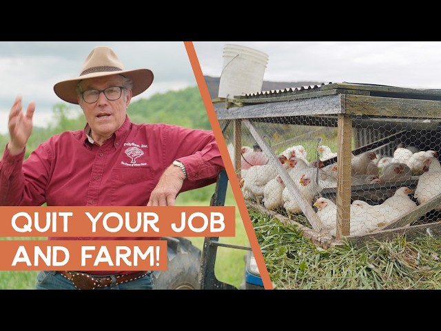 Quit Your Job and Farm Full Time: Joel Salatin's Recipe for Success