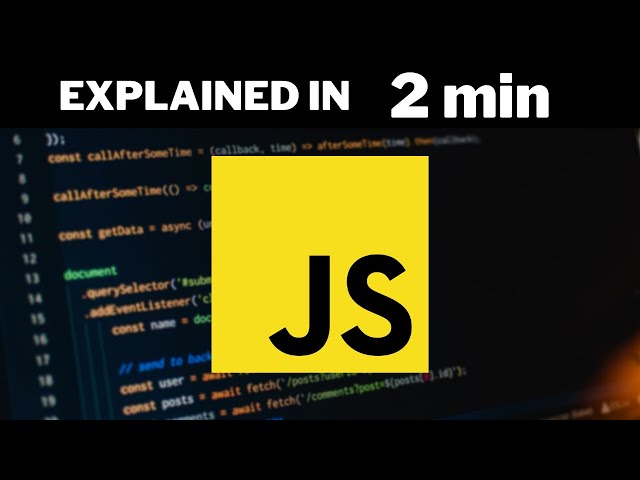 How Javascript Works | For Dummies in 2 minutes