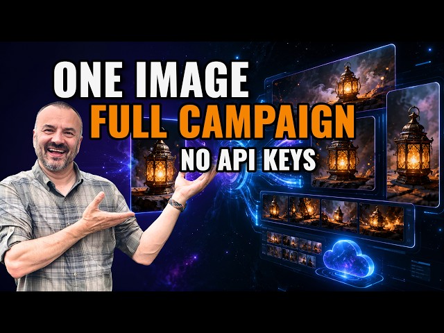 I Built a Full AI Campaign Generator With ONE Prompt—No API Keys!