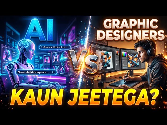 Will AI Replace Graphic Designers? 😱 Reality of Design
