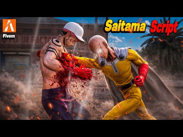 ONE PUNCH MAN [ FIVEN SCRIPT ] GTA Rp