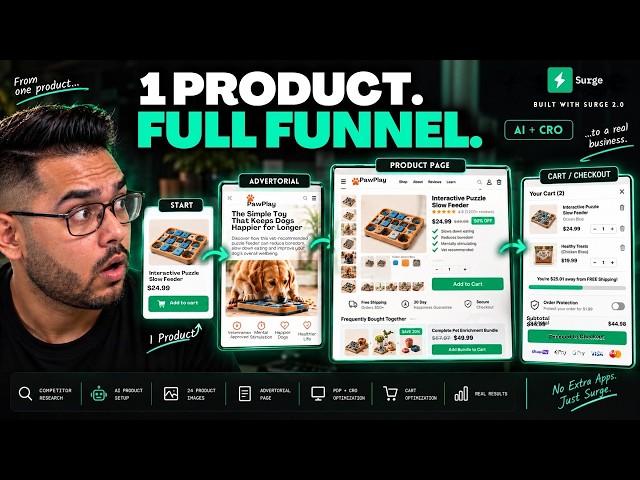 I Built a High-Converting Shopify Store With AI in 90 Minutes