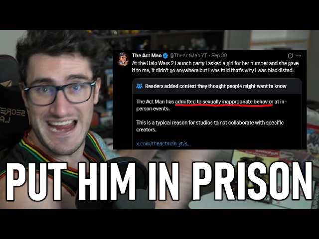 The Act Man's Life Is OVER, He Lied About SA