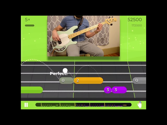 Yousician Bass | Level 3 | Stronger Than Life | Basic Bassline