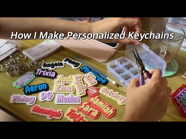 How to Make Personalized Keychains with a 3D Printer | Side Hustle For Students and Workers