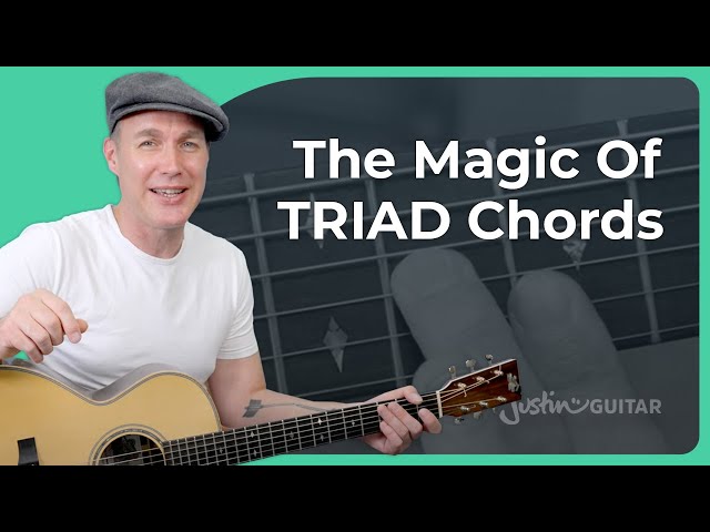 How to (Easily) Play Triad Chords on Guitar