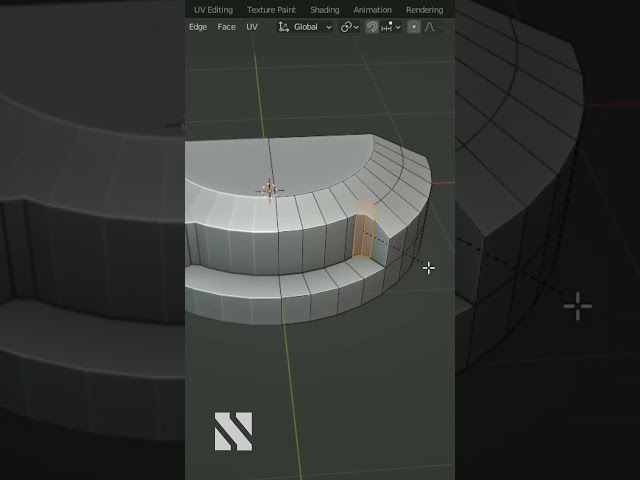 Blender tip#56 How would you model this? #blenderforbegginer #tips