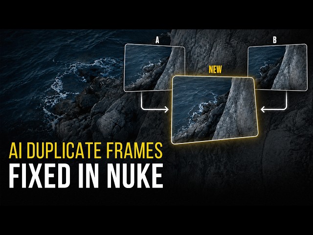 How I Fix Duplicate Frames in AI Videos Using Nuke