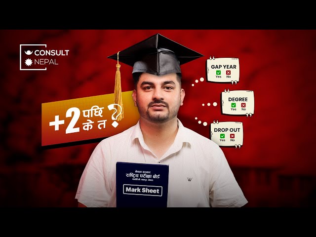 What After +2 - DROPOUT or BIDESH? | Consult Nepal
