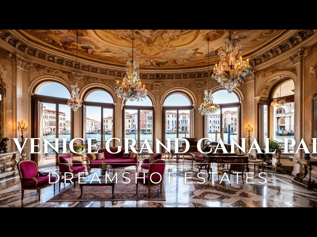 Inside a Grand Canal Palazzo in Venice