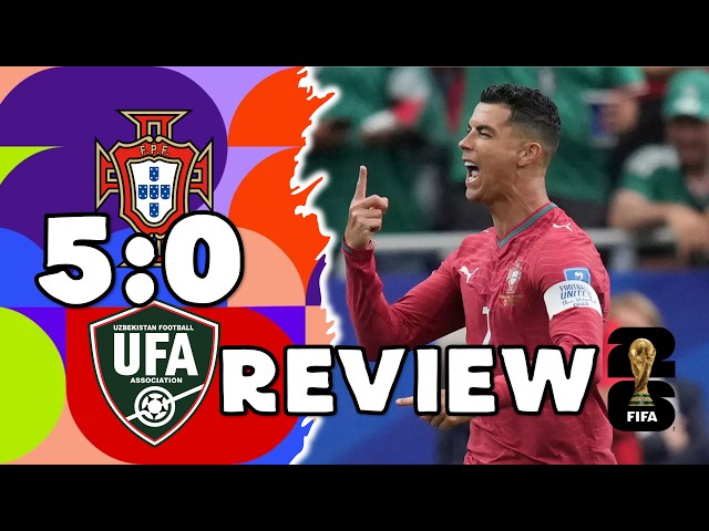 Portugal vs Uzbekistan 5-0 Review | FIFA World Cup 2026 Match Analysis & Highlights