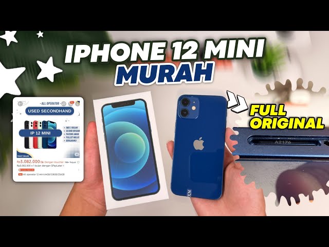 Beli iPhone 12 Mini Murah Banget‼️HOKI FULL ORIGINAL