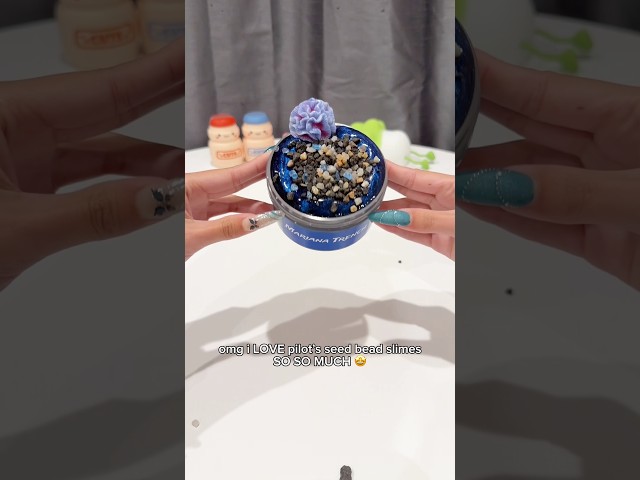 @pilotslimeshop ft. mariana trench 💧 #slimeasmr #slimechannel #crunchy #satisfying #pretty