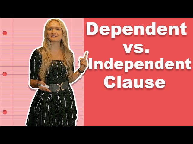 Dependent vs. Independent Clause [SAT Writing Tips]