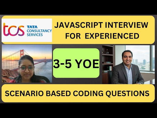 JavaScript Mock Interview for Automation Tester | Real QA Automation Questions & Answers (2026)