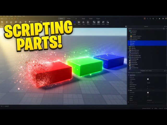 Manipulating Parts With Roblox Scripting
