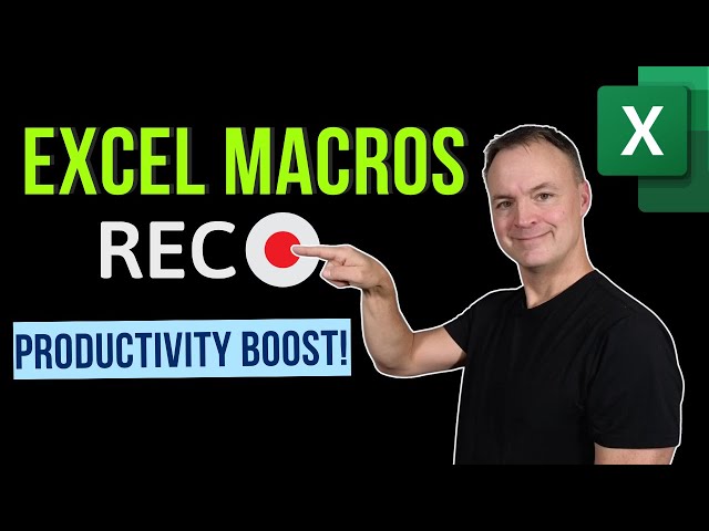 Create Your First Excel Macro: A Step-by-Step Guide for Beginners🚀