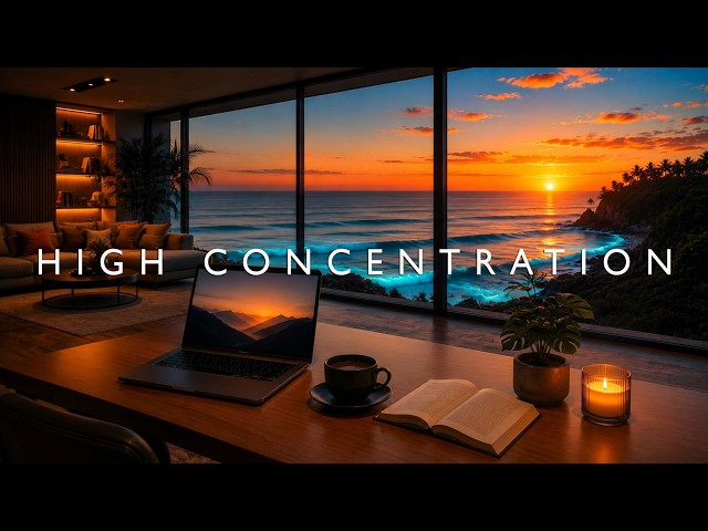 Calm Work Music | High Concentration Music for Studying, Focus & Productivity