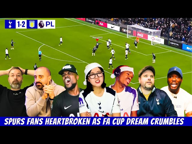 Tottenham 1-2 Aston Villa | Spur Fans In MELTDOWN😭