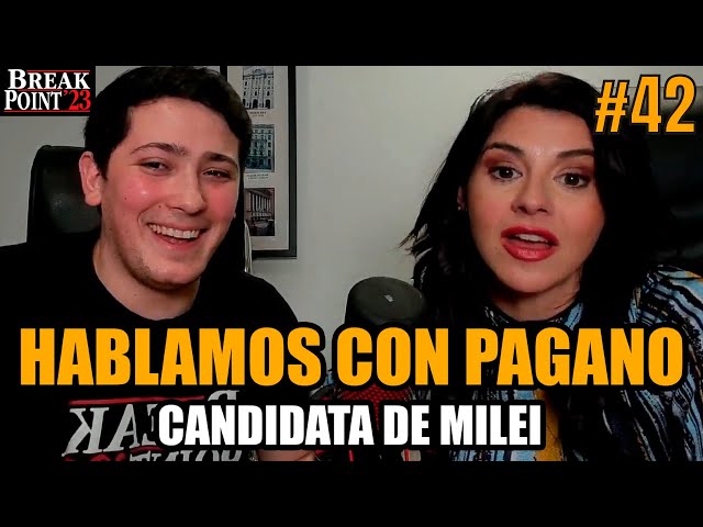 One-on-one with MARCELA PAGANO, MILEI's candidate in PBA | Break Point S4 E42
