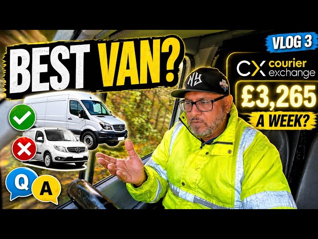 Courier Exchange UK 2025 | BEST VAN | CX App Live | Jobs & Earnings