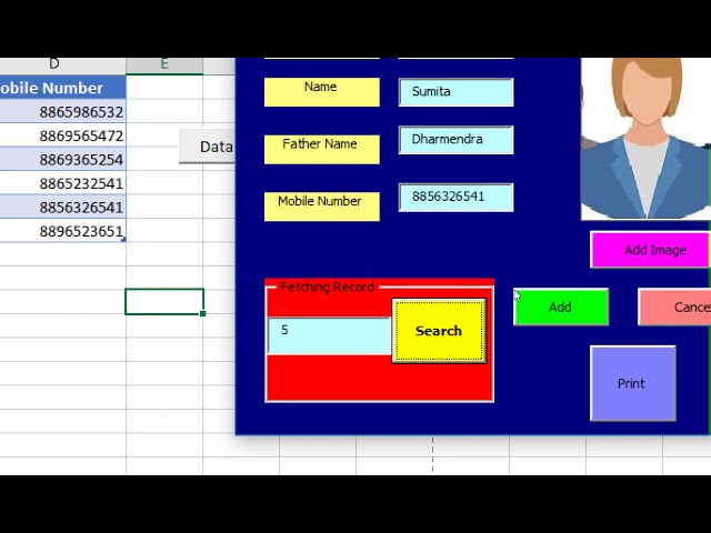 userform in excel vba - 5 | Print