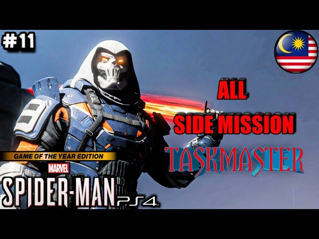Taskmaster | Spiderman Game Of The Year Edition | (MALAYSIA) Part 11 No Commentary