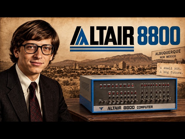 The Fascinating Story of the Altair 8800, the Kit That Launched Microsoft and the PC Revolution