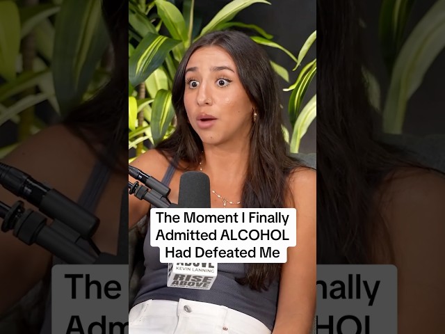 The Moment She Knew She Was Powerless Over Alcohol 😮 #sober