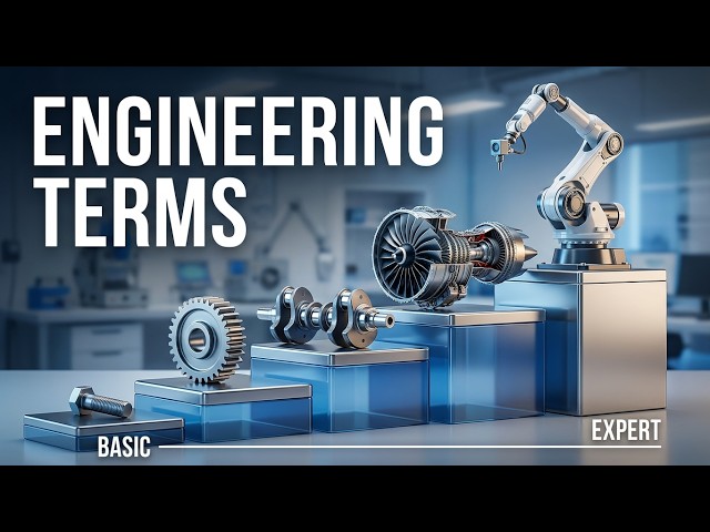 Top 100+ Mechanical Engineering Terms (With Simple Explanations)
