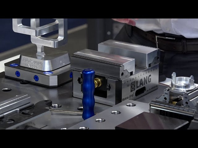LANG Technik showcase four innovative workholding solutions at MACH 2022