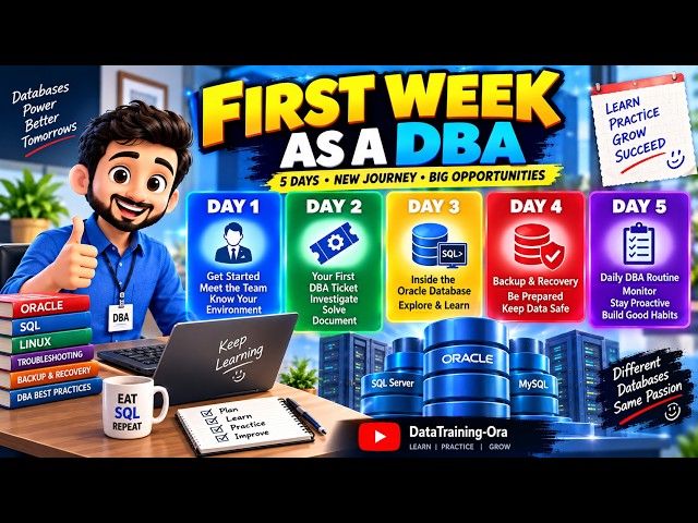 First Week of DBA.
