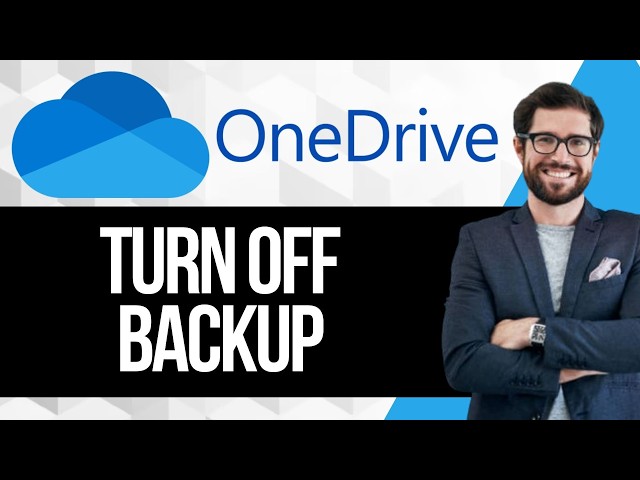 How to Turn Off OneDrive Backup