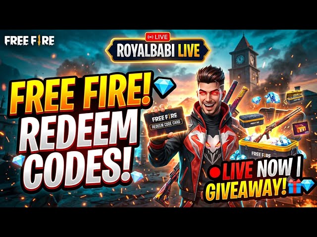 3 KILLS+ PLUS BOOYAH REDEEM CODE GIVEAWAY LIVE FREEFIRE