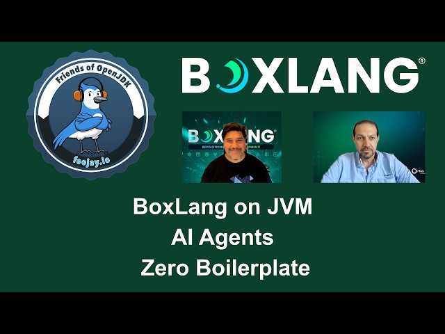 From Scripting Language to AI Powerhouse: BoxLang Is Redefining JVM Development (Foojay Podcast #97)
