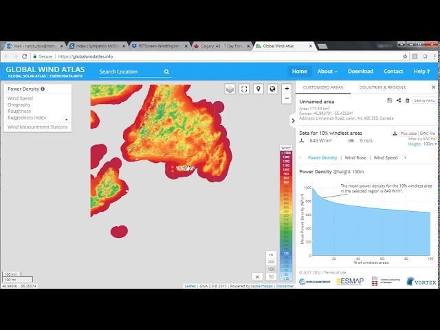 Part 4 - Wind Resource Assessment & Turbine Selection in RETScreen Expert