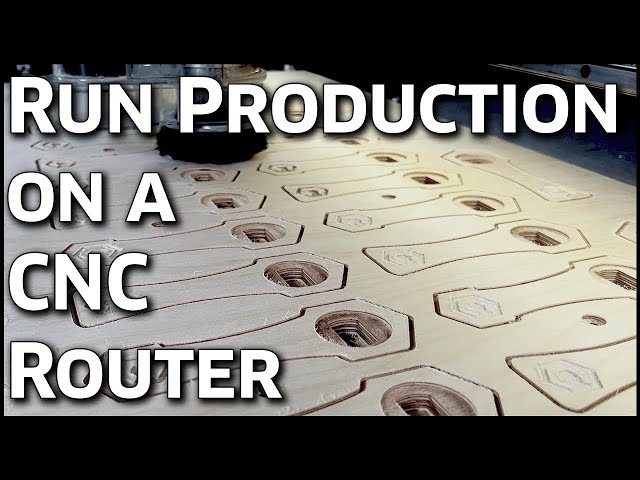 Mass Production on a Shapeoko 5 CNC Router - Lessons Learned