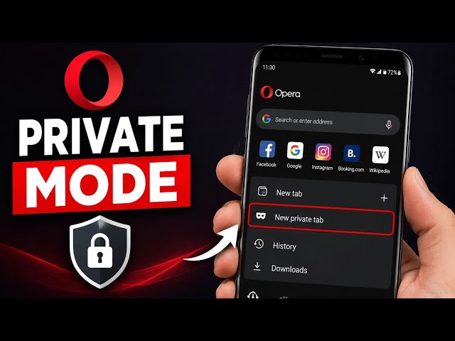 How To Open Incognito or Private Mode In Opera Browser Android 
