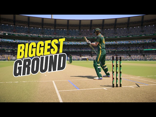 Australia Vs South Africa ODI On The BIGGEST Ground In The World