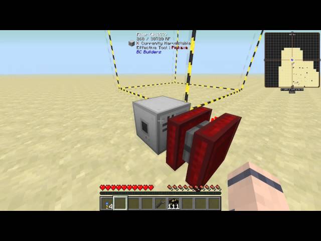Buildcraft - Filler Demonstration/How To Use - Minecraft