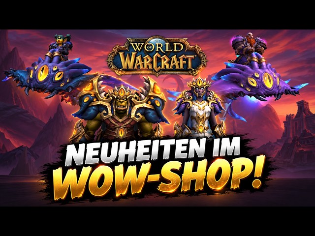 €30 for the new FOREVER RACE! New Azshara bundle with Mounts & Transmog! New items in the WoW Shop
