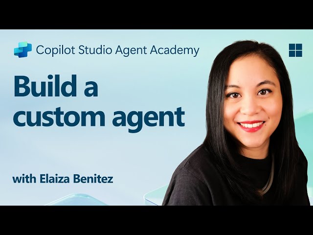 Create a custom agent using natural language