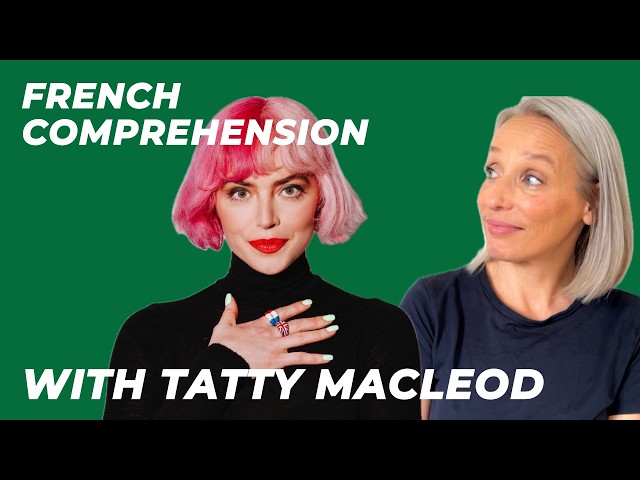 FRENCH SHADOWING | Comprendre le français grâce à une humoriste britannique !