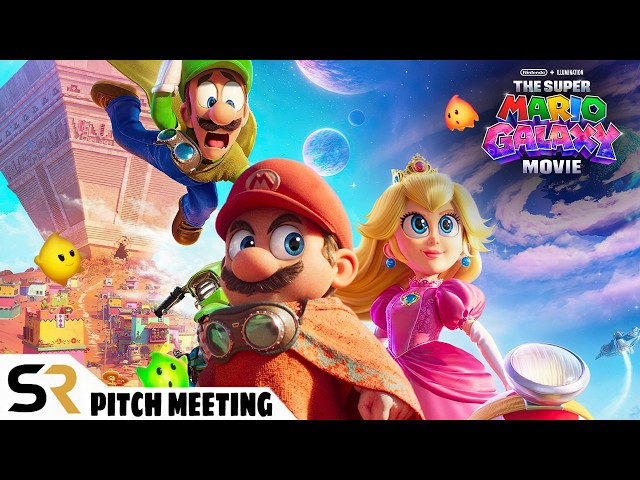 The Super Mario Galaxy Movie Pitch Meeting